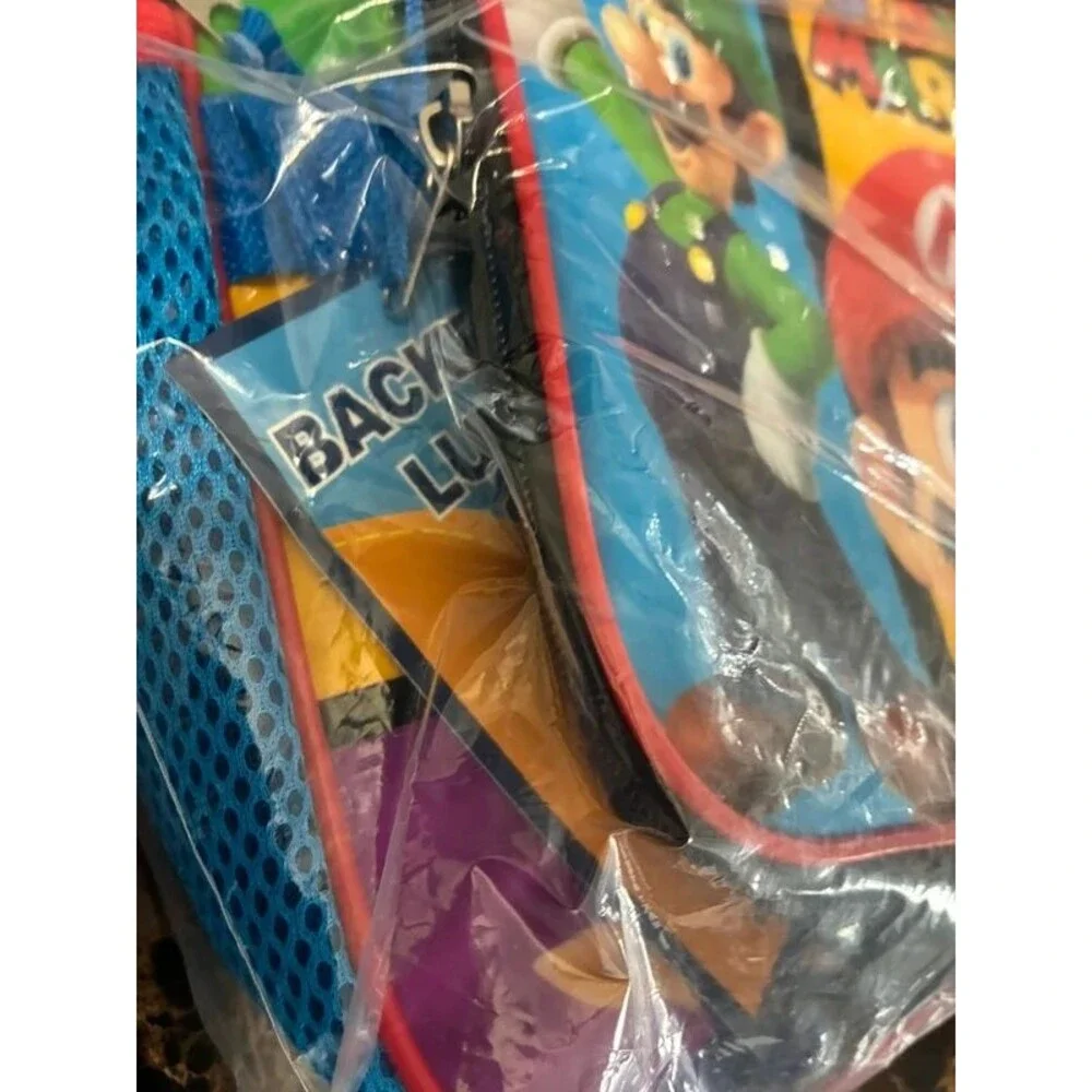 Back pack for kids with lunch bag